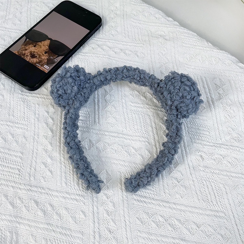 Băng Đô Cài Tóc Hình Tai Gấu Dễ Thương Ngọt Ngào