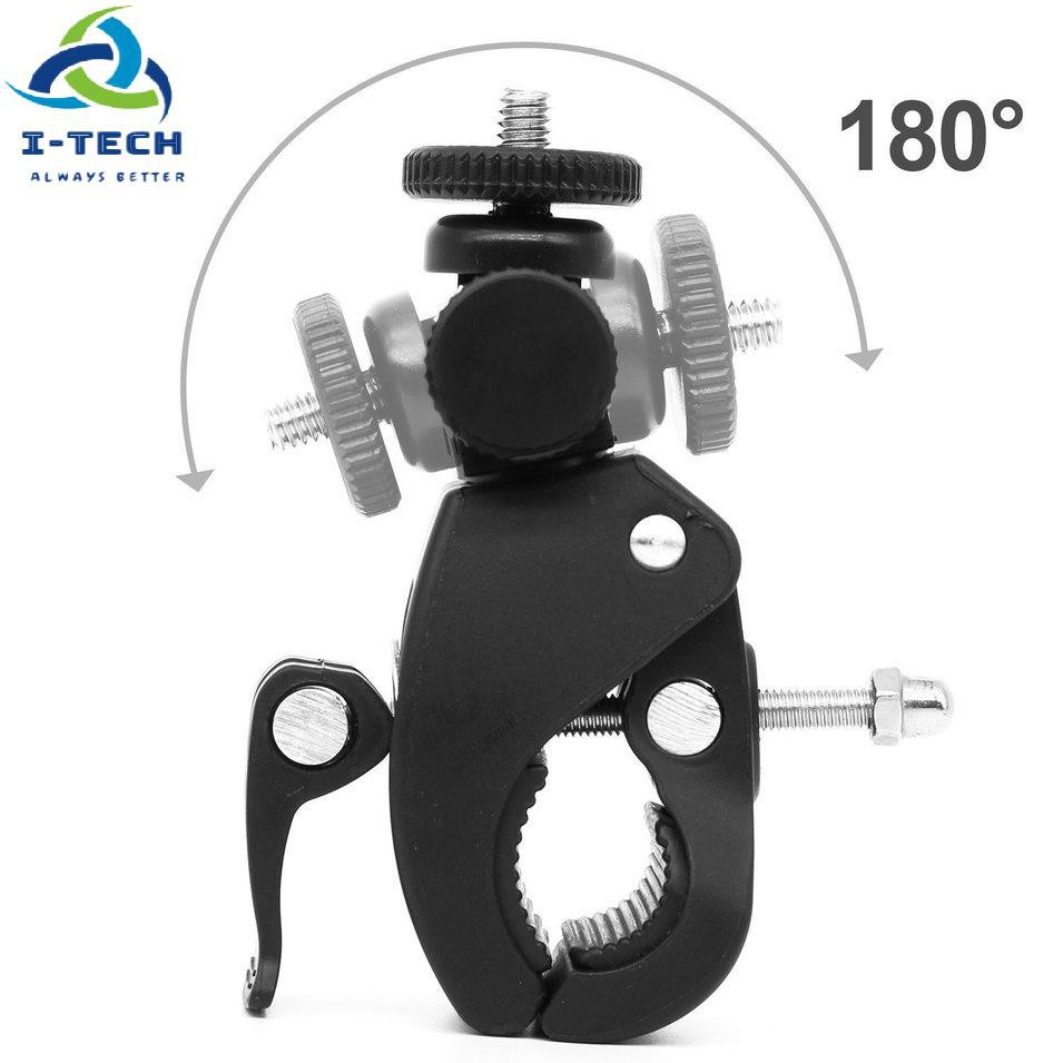 Kẹp Máy Ảnh Gắn Giá Đỡ Ba Chân / Kẹp Thanh Xe Đạp Hỗ Trợ Tháo Gỡ Nhanh