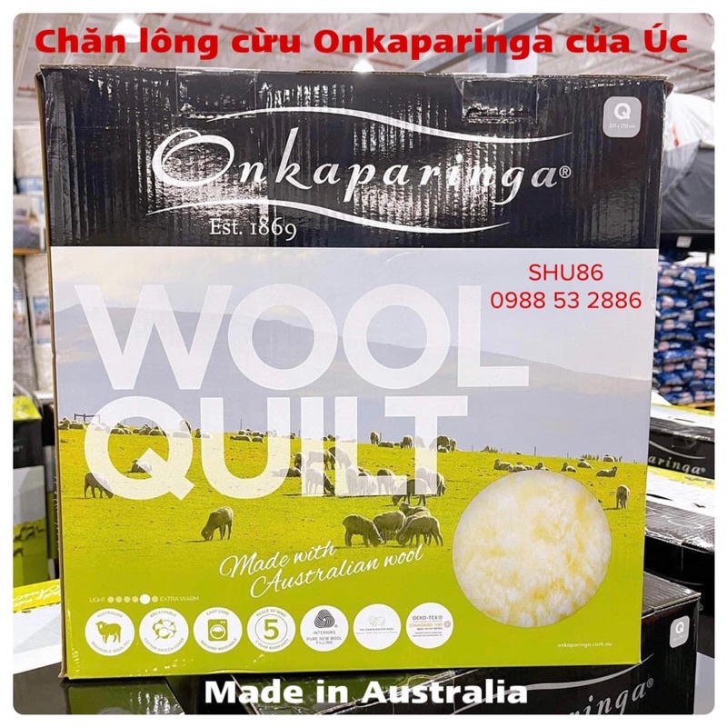 Chăn lông cừu Onkaparinga của Úc