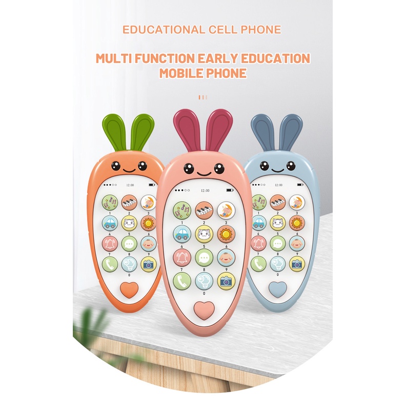 Đồ chơi điện thoại SEA SUN TOYS có thể phát nhạc cho các bé