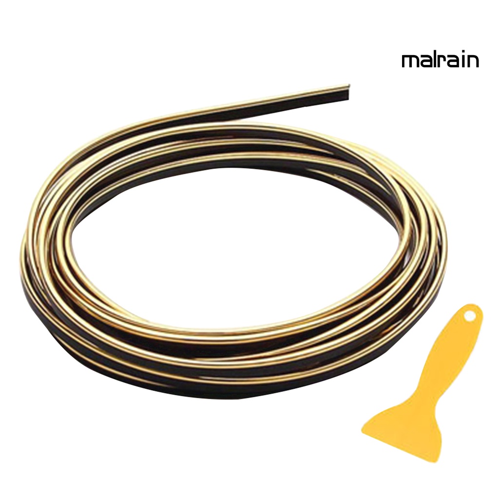 Dây Dán Trang Trí Nội Thất Xe Hơi Bằng Crom Dài 5m Tiện Dụng