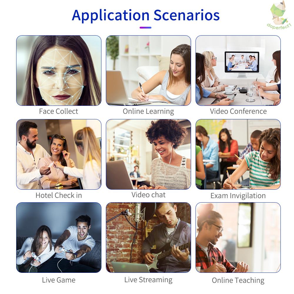 ANDROID Webcam 1080p Hd 2 Megapixels 80 ° Chất Lượng Cao | BigBuy360 - bigbuy360.vn