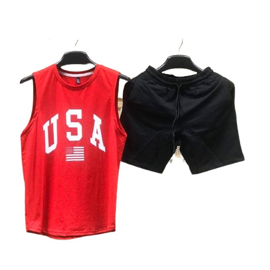 Nguyên bộ thể thao nam chất thun mè mềm mịn thoáng mát