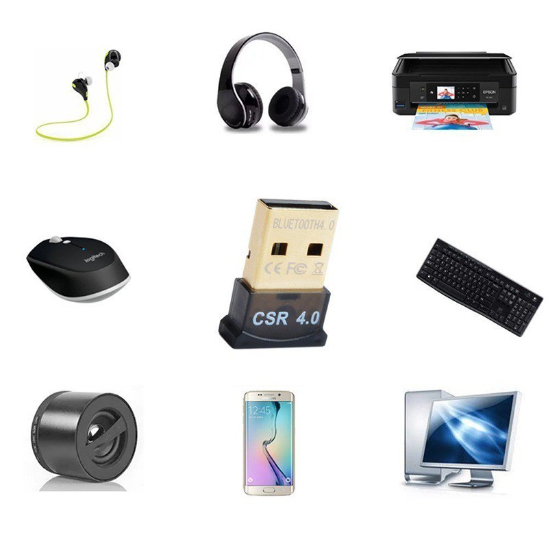 Mới Usb Bluetooth V4.0 Csr 4.0-552