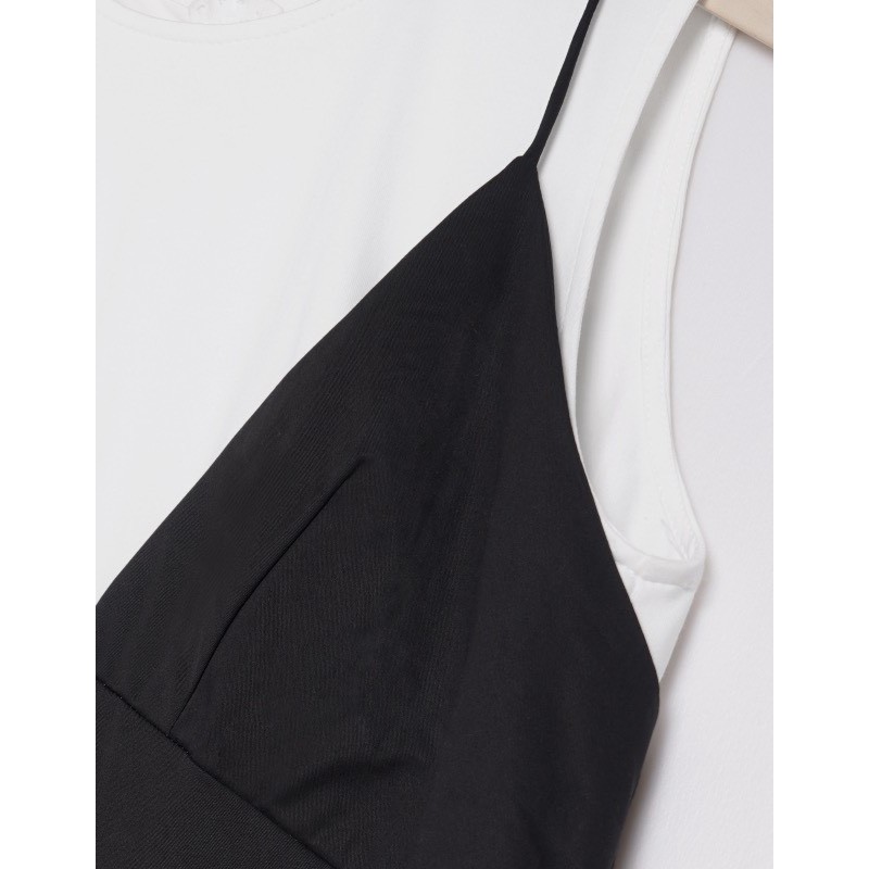 Bộ Jumpsuit E.lborn Kaki Giấy