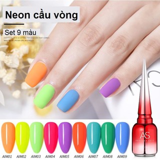 Sơn gel as mã aim | sơn neon