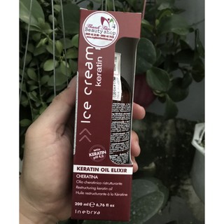 Tinh chất phục hồi tóc hư tổn Keratin Elixir Oil Inebrya - 200ml