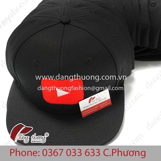 Mũ nón snapback icon youtube HÌNH THẬT CLIP THẬT