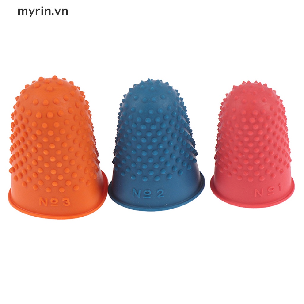 Bộ 5 Miếng Cao Su Bảo Vệ Ngón Tay Khi May Vá Thủ Công