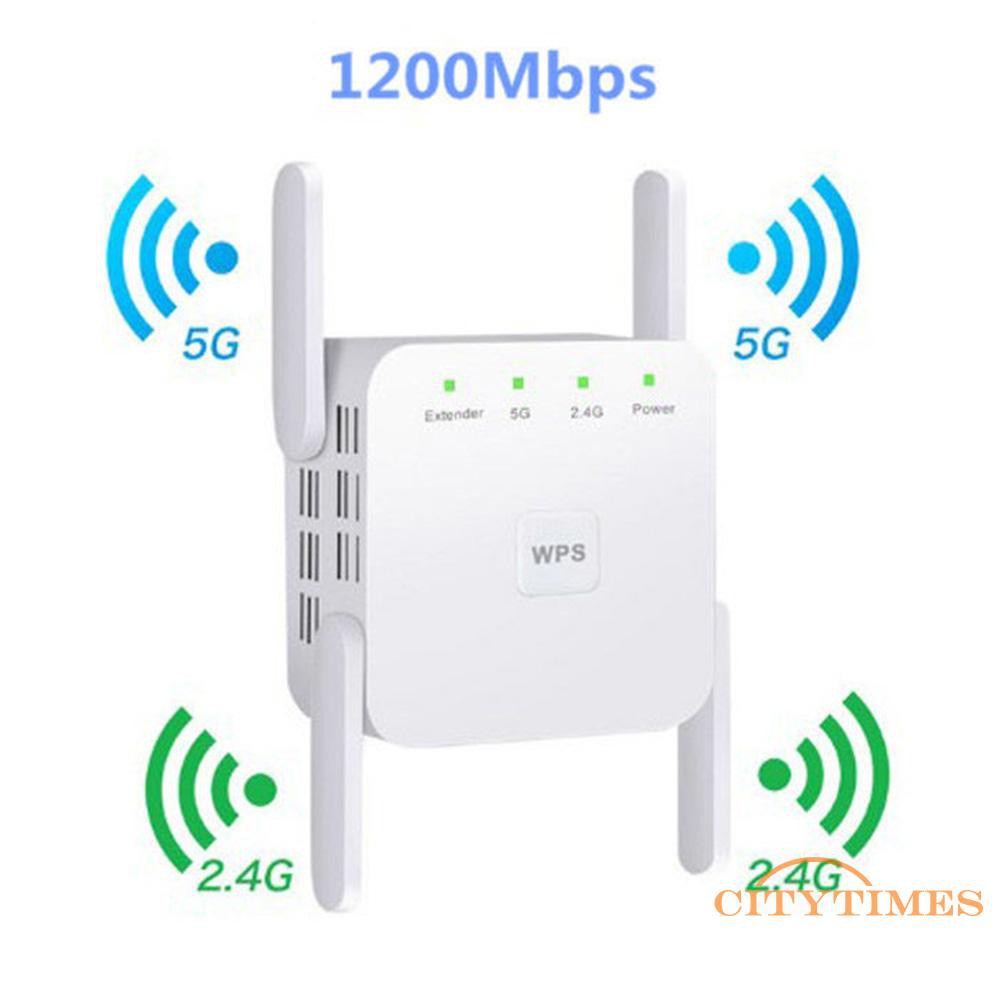 Thiết Bị Khuếch Đại Tín Hiệu Wifi 4-antenna 2.4ghz 5.8ghz 1200mbps | BigBuy360 - bigbuy360.vn