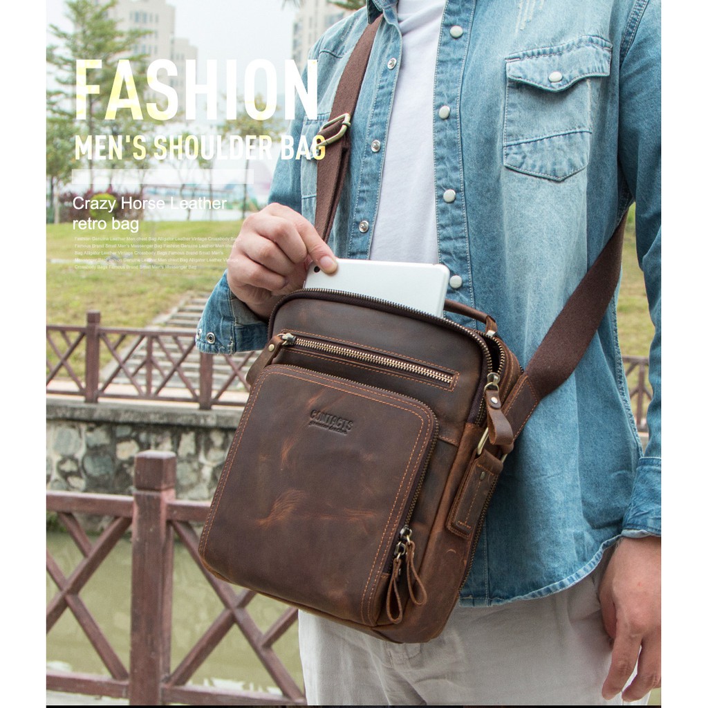 TÚI DA BÒ ( BẢO HÀNH DA TRỌN ĐỜI SẢN PHẨM ) | BigBuy360 - bigbuy360.vn