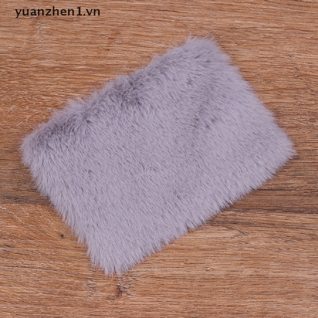 1 Thảm Lông Mini Trang Trí Nhà Búp Bê