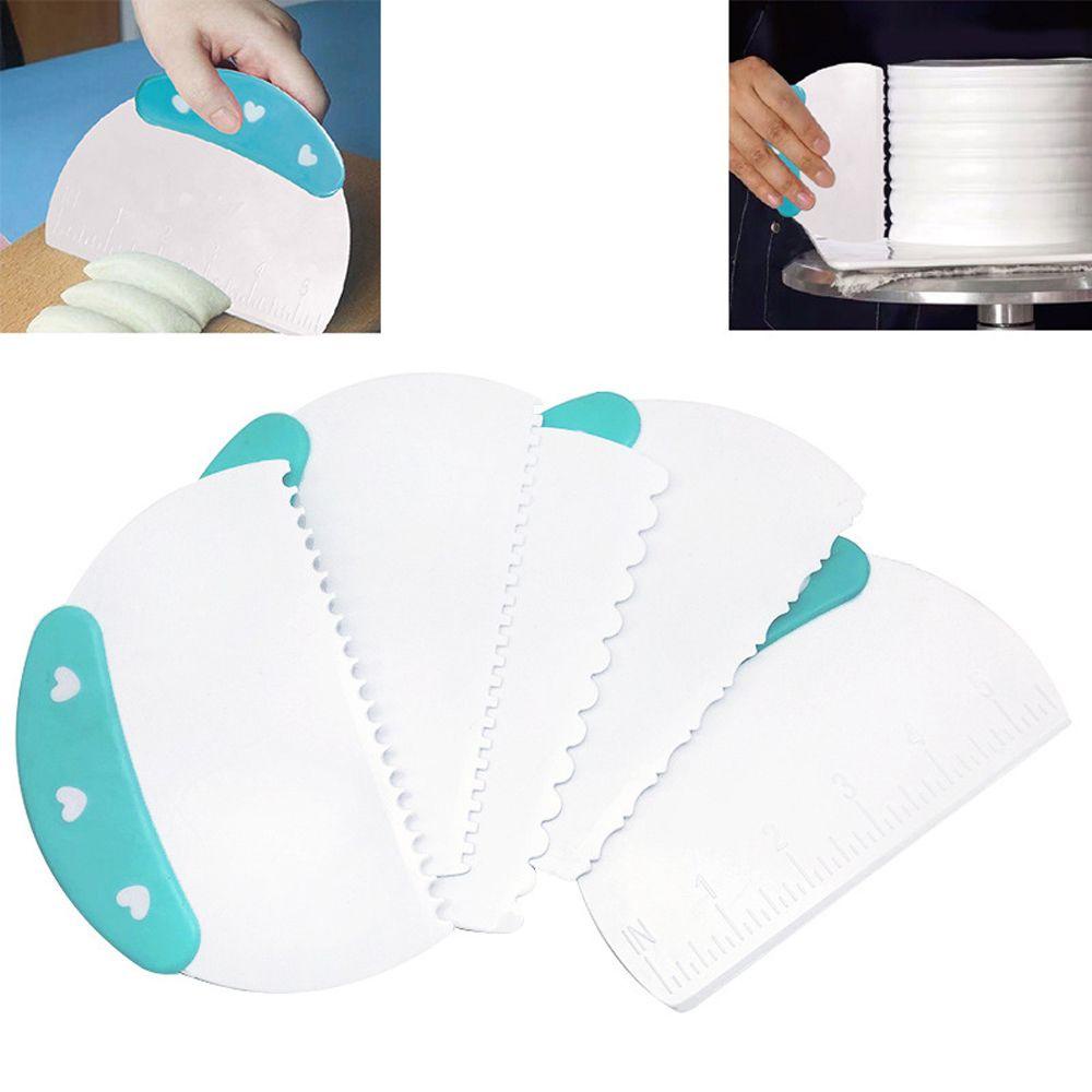 ESPO Dụng Cụ Cạo Bột Làm Bánh Bằng Nhựa 8 Kiểu Cho Nhà Bếp