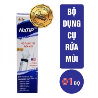 Dụng cụ rửa mũi natip( an toàn cho bé)