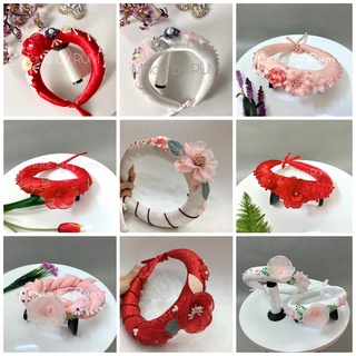 Mấn cô dâu đính ren hoa và hạt cườm