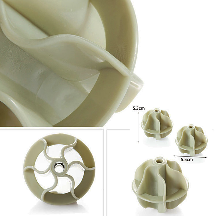 HCM -  Set 4 banh giặt tròn 6 cánh xoáy tăng hiệu quả làm sạch và chống nhăn quần áo tốt hơn