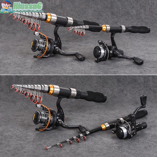 Cần Câu Cá Kính Ngắn Siêu Ngắn 1.0m-2.3m