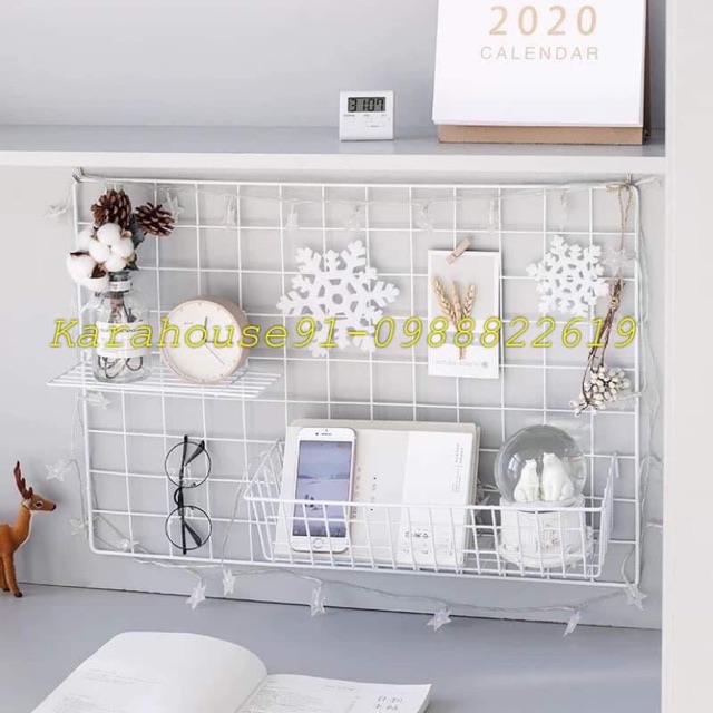 KHUNG LƯỚI TRẮNG TRÍ, DECOR, GIỎ TREO, GIÁ ĐỂ ĐỒ, KẸP ẢNH GỖ SIÊU HOT TRANG TRÍ PHÒNG SIÊU XINK