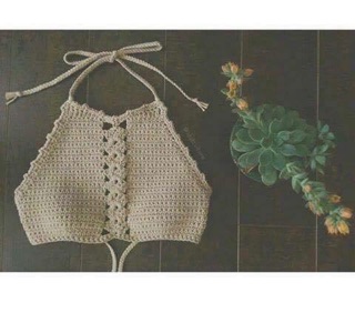 Bikini handmade bằng len