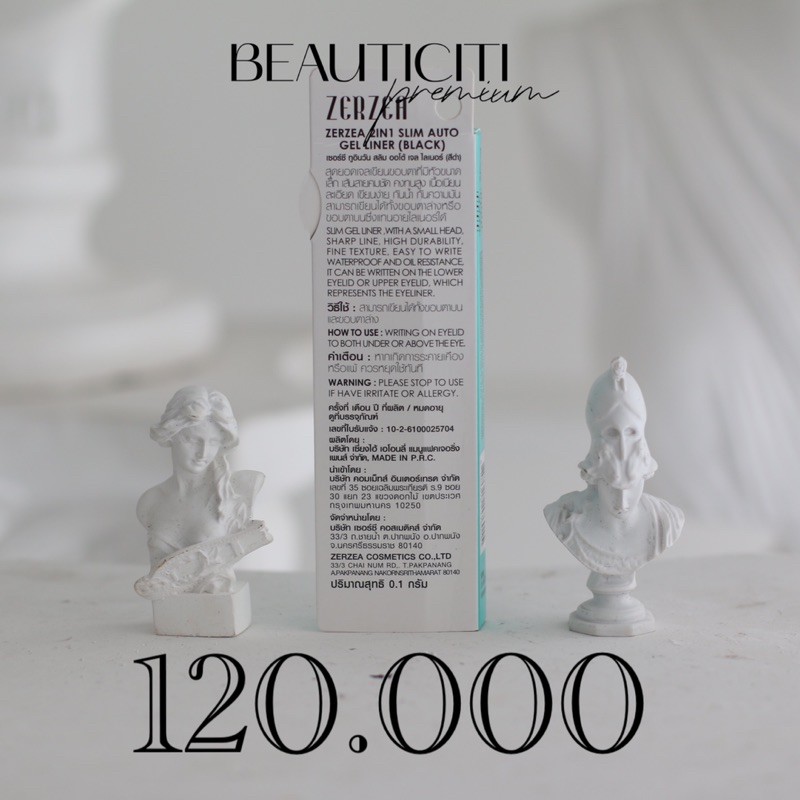 BÚT KẺ MẮT SLIM AUTO GEL LINER THÁI 2 IN 1 ZER ZEA | BigBuy360 - bigbuy360.vn