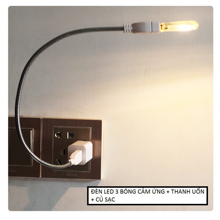 Đèn usb siêu sáng 🍕USB🍕 để bàn học, đọc sách đầu giường