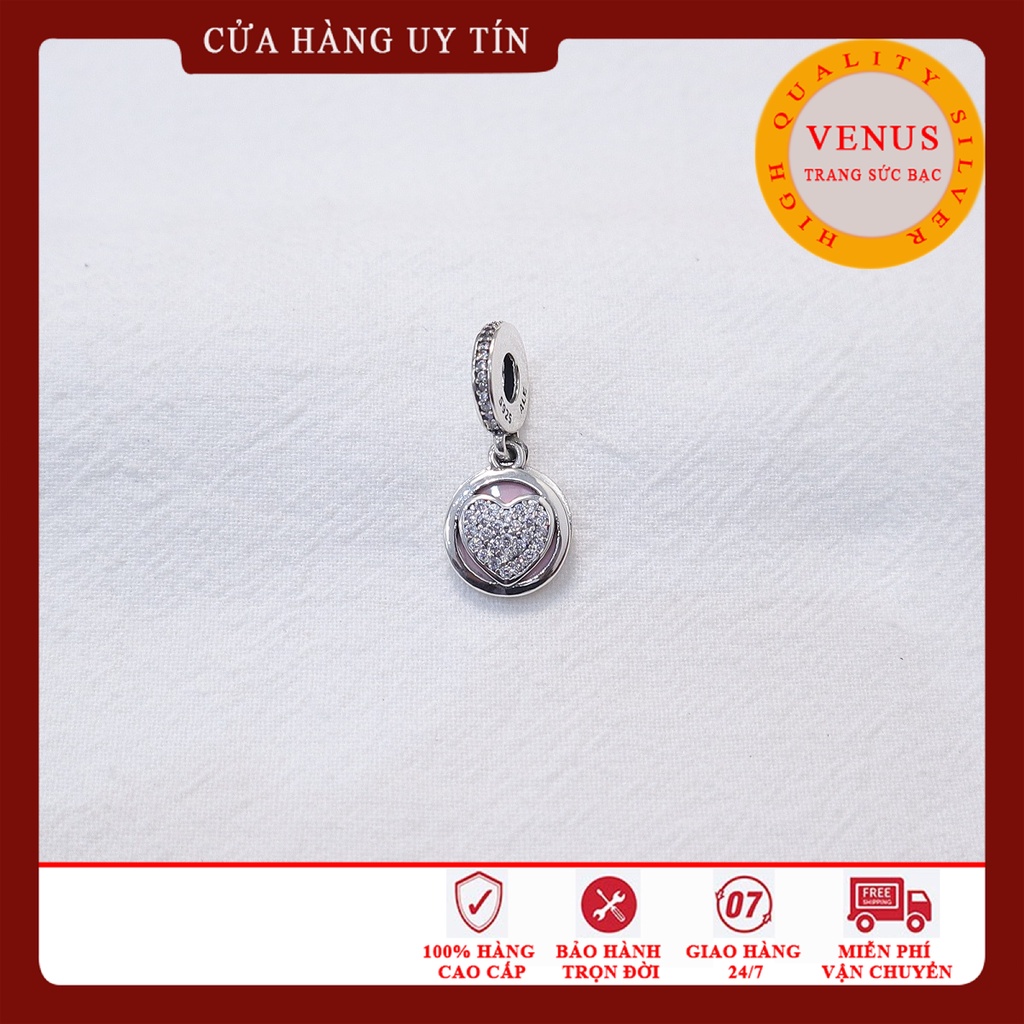 [Charm bạc 925 cao cấp] Charm treo 4 mẫu - Mã sản phẩm VENUST19