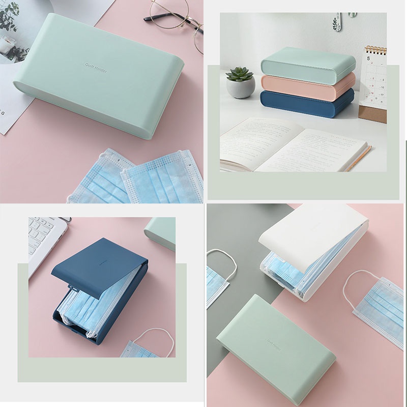 Hộp Đựng Khẩu Trang Tạm Thời Tiện Dụng Cho Học Sinh