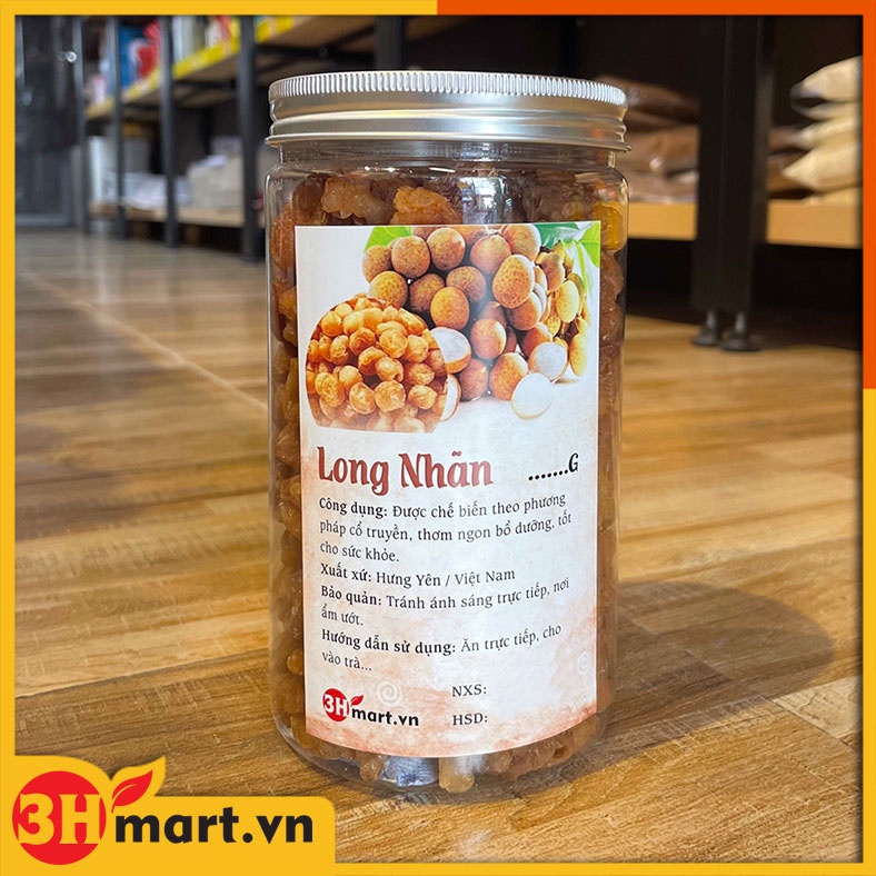 Long nhãn sấy khô 100g đến 1000g