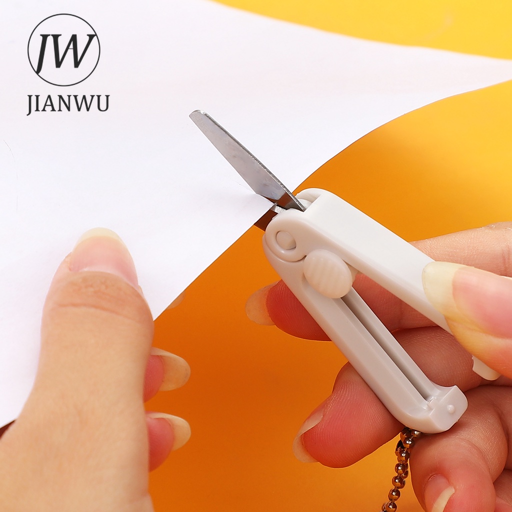 Kéo Cắt Giấy Mini Có Thể Gấp Gọn Tiện Dụng Cho Trường Học/Văn Phòng