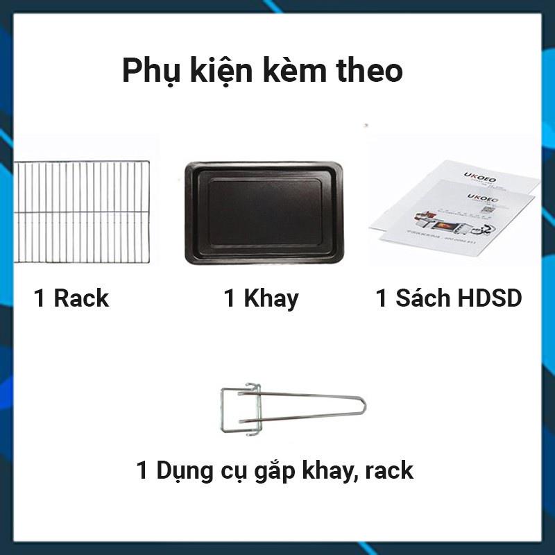 Lò nướng bánh UKOEO 32L D1, Lò nướng điện 52L,70/102/120L HBD5002 (bản nội địa), Lò nướng bánh, nướng thịt BH 12 tháng