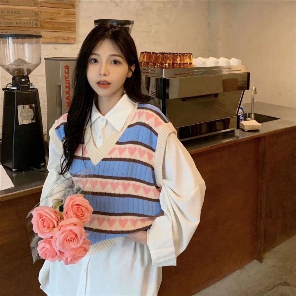 Áo Gile Len,Áo Len Nữ  Hàn Quốc Hàng Dệt Kim form chuẩn cực xinh cho chị em Hàng Mới Hàng New | BigBuy360 - bigbuy360.vn