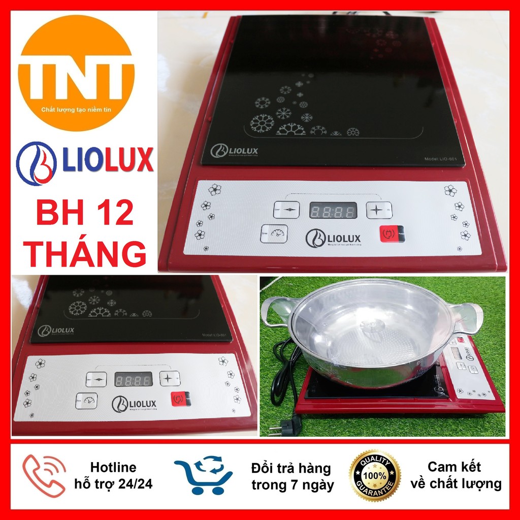 BẾP TỪ LIOLUX LIO-601 CHÍNH HÃNG GIÁ TỐT + TẶNG KÈM NỒI LẨU