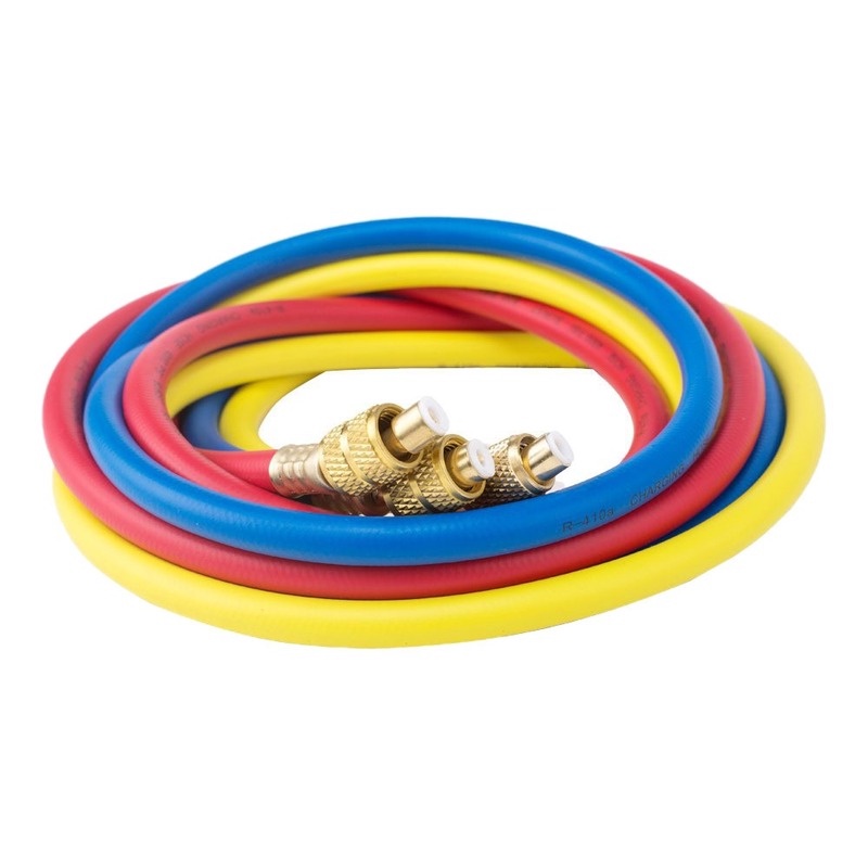 Bộ 3 mảnh Dây chuyền chiết rót gas cao cấp  R22, R12 và R502  Nạp gas điều hòa 1/4 "SAE A/C