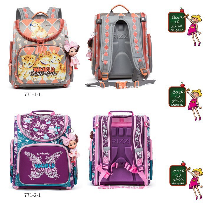 Cặp chống gù Nga GRIZZLY cho bé gái dòng 771