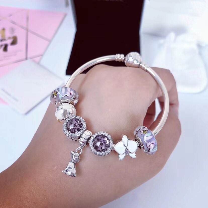 [Hàng cao cấp] Vòng Bạc S925 ALE Cao Cấp - Vòng Charm Bạc Chuẩn S925 - Mã sản phẩm VONGBAC_DN160