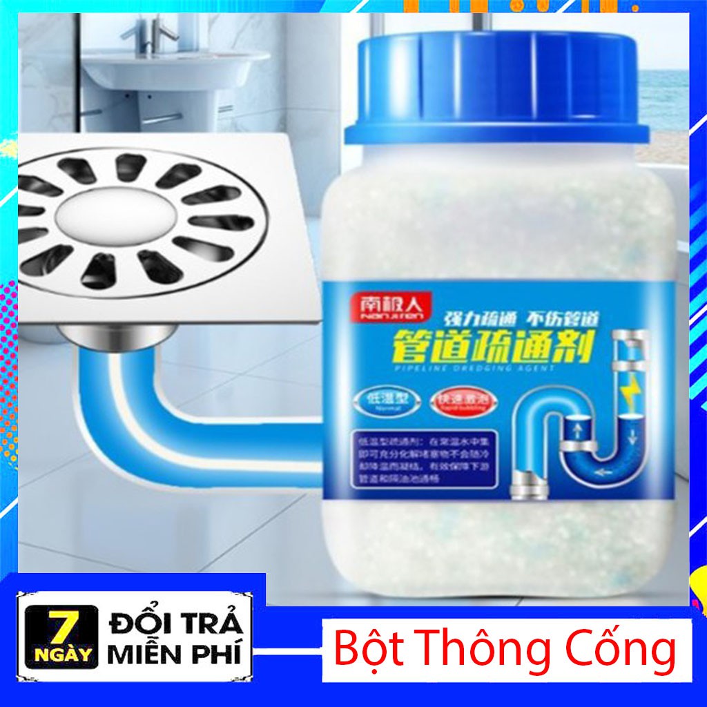 Bột Thông Tắc Cống YUHAO, Đường Ống, Bồn Cầu, Bồn Rửa Mặt..Xử Lý Triệt Để Cặn Bã, Chất Thải Hữu Cơ - wonter