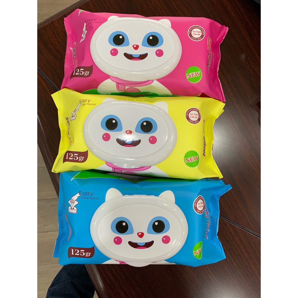 Khăn Ướt Bịch bự 125 gr Alibaba không mùi