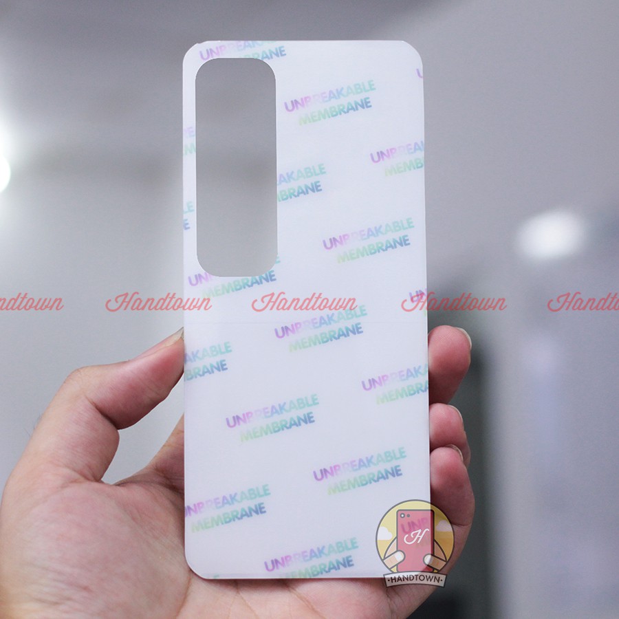 Dán PPF Mặt Lưng Xiaomi Mi 10 Ultra Mi10 Ultra Kính Cường Lực Dẻo Vân Cá Sấu / Hiệu Ứng Cầu Vồng / Trong Suốt Bảo Vệ Máy