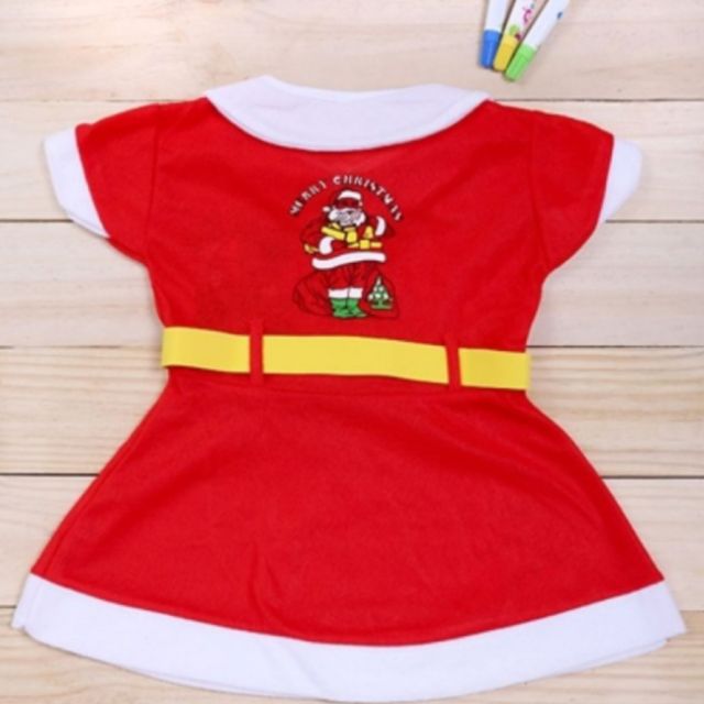 Đầm nỉ noel cho bé