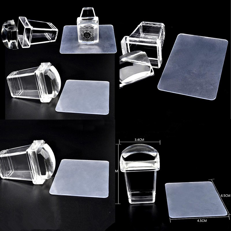[Hàng mới về] Set 2 dụng cụ in trang trí móng tay nghệ thuật