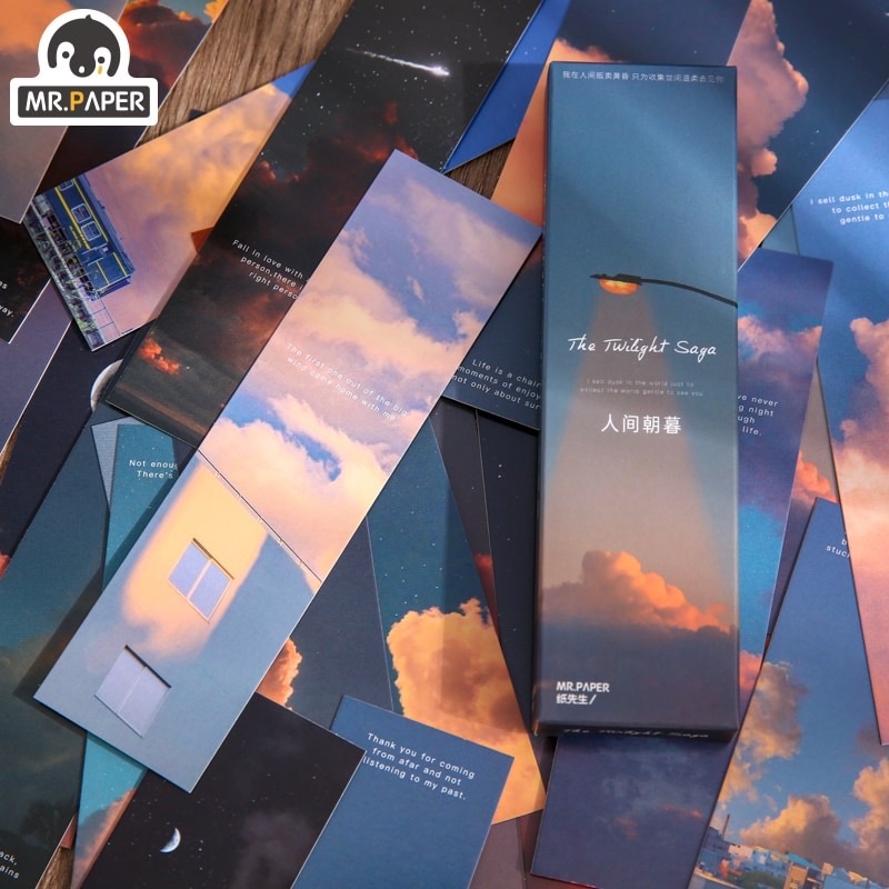 Bookmark Phong Cảnh Bầu Trời Hoàng Hôn The Twilight Saga, Hoa Hồng, Quang Cảnh Hằng Ngày Thẻ Đánh Dấu Sách Vở Cute