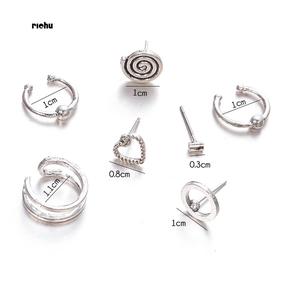 Set 7 Khuyên Tai Nữ Thời Trang Boho