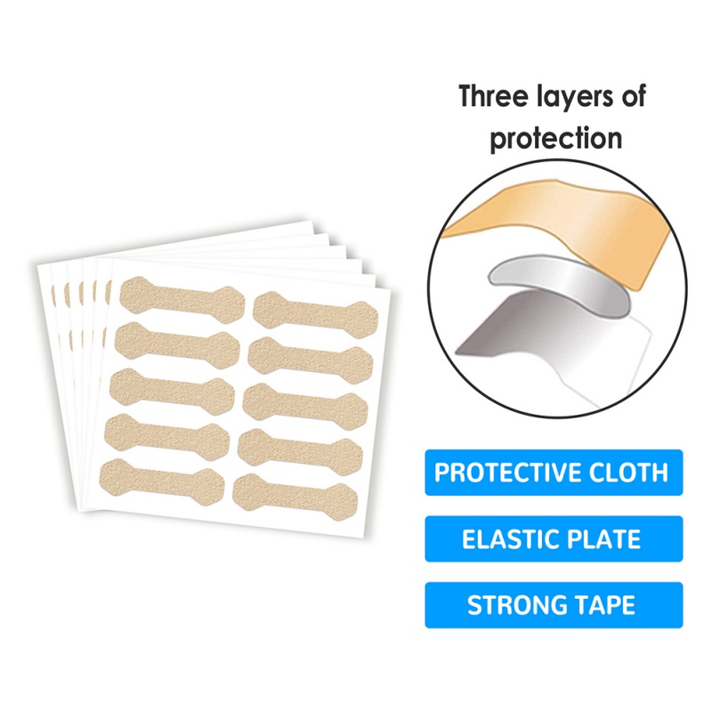 Bộ 6 Miếng Dán Chỉnh Sửa Móng Chân Giảm Đau Không Thấm Nước