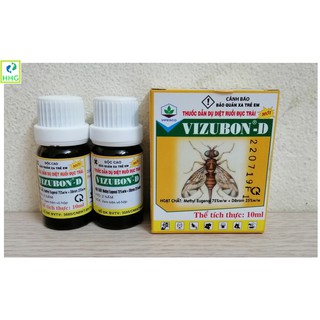 1 HỘP 2 lọ (10ml/lọ) THUỐC DẪN DỤ DIỆT RUỒI ĐỤC TRÁI VIZUBON-D