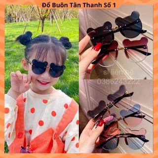 Kính trẻ em thời trang đáng yêu hình gấu dễ thương xinh xắn -Kính râm cho bé chống tia UV ( màu ib shop )