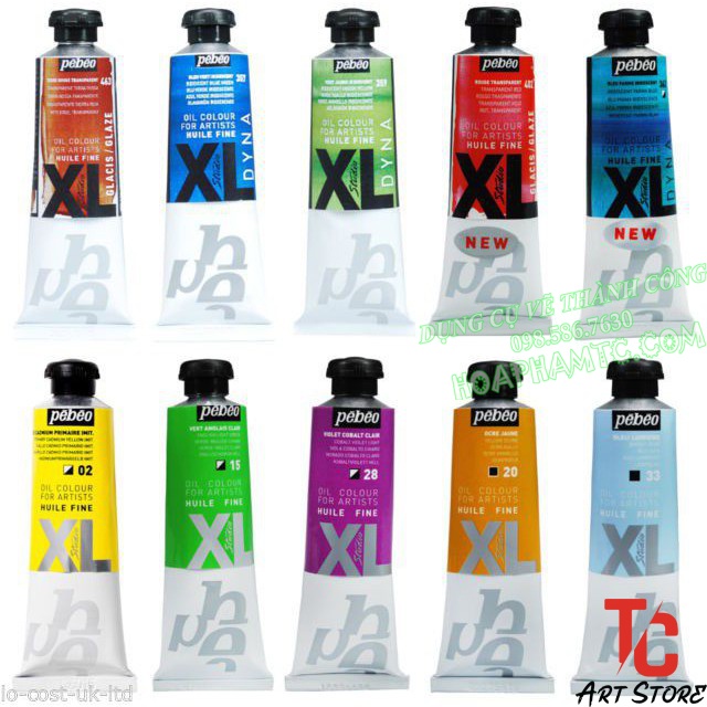 Màu sơn dầu Pháp Hãng PEBEO 200ml - Họa Phẩm Thành Công