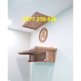 Bàn thờ gỗ sồi 48x89cm