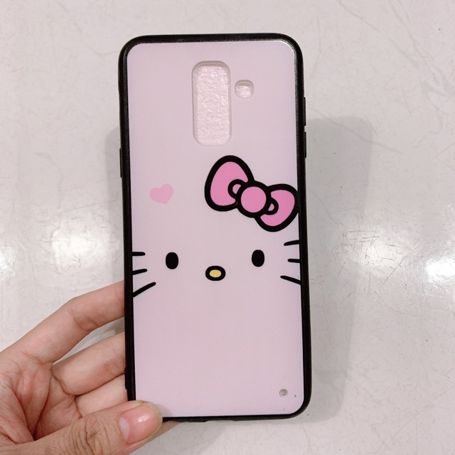 Ốp lưng sam sung A6+,A6 Plus,J8 Mèo kisty