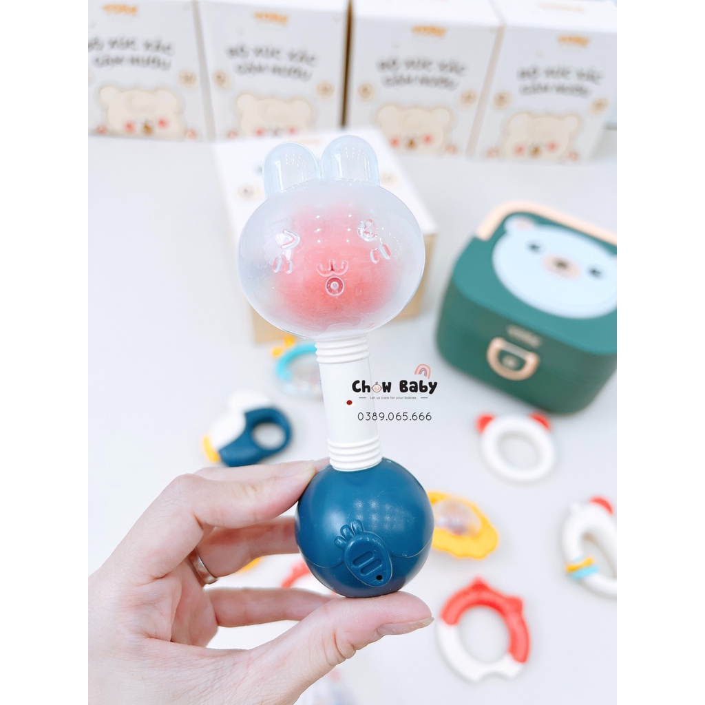 Bộ đồ chơi xúc xắc gặm nướu 10 chi tiết ToBé siêu tiện dụng và an toàn cho bé