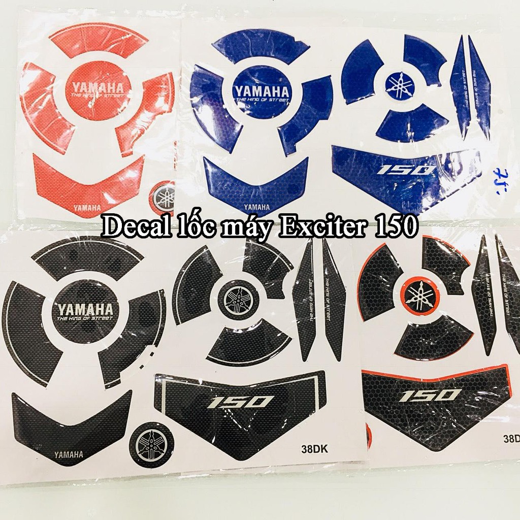 Tem lốc máy xe Exciter 135 150 Greennetworks ( Mẫu Giao Ngẫu Nhiên )